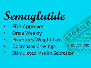 Semagultide text with tape measure